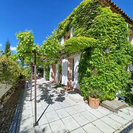 Maison Climatisee En Campagne, Piscine, Spa, Terrasses Couvertes Grand Jardin Ombrage * 엑상프로방스