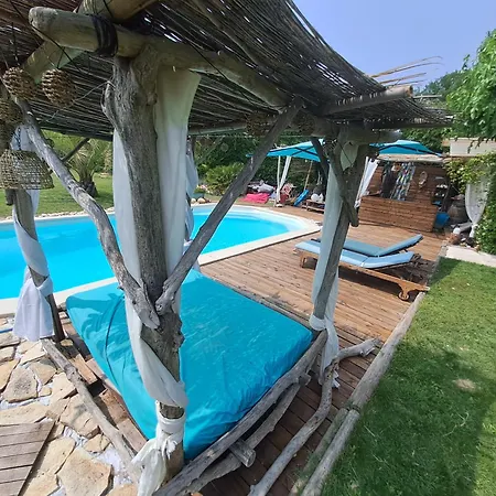 빌라 Maison Climatisee En Campagne, Piscine, Spa, Terrasses Couvertes Grand Jardin Ombrage *